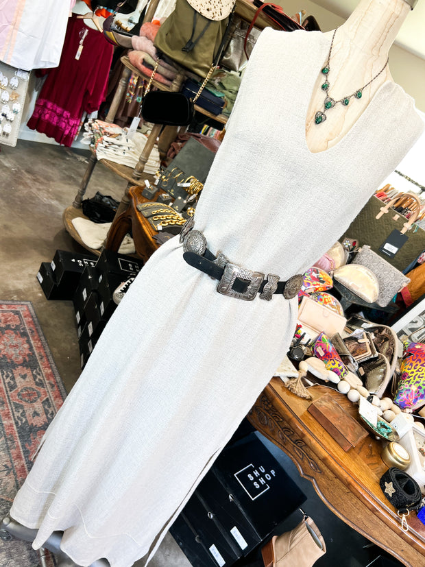 Luxe Linen Maxi Dress