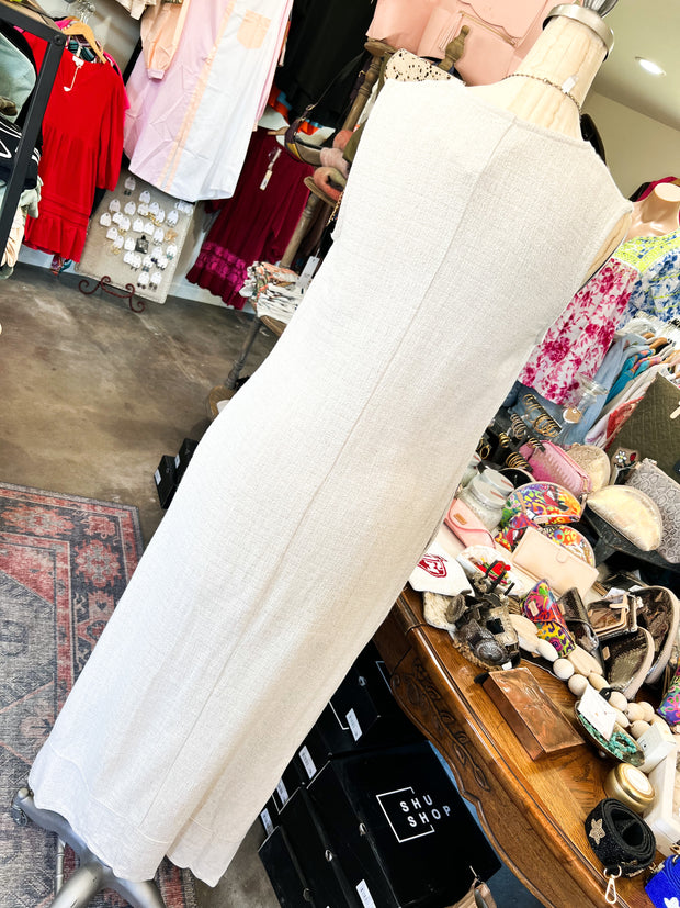 Luxe Linen Maxi Dress